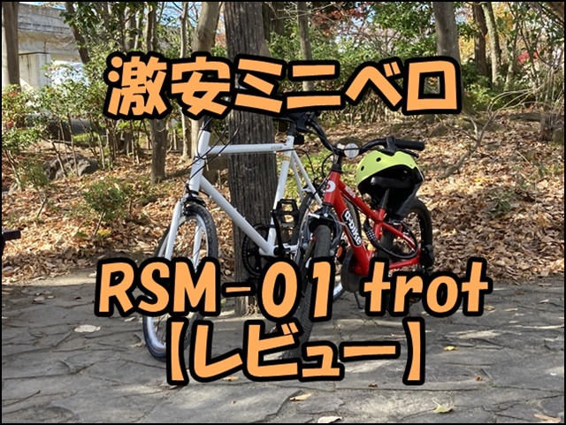 【激安ミニベロ】RIPSTOP RSM-01 trotをレビュー！通販自転車の組み立て・整備も解説
